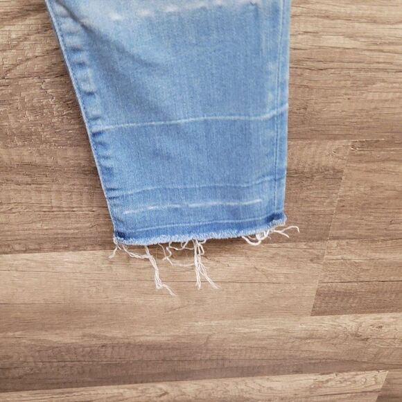 Abercrombie & Fitch Mid Rise Super Skinny Ankle Jeans Blue‎ Light Wash Womens 28 - Picture 8 of 15